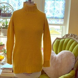 Banana Republic mustard yellow sweater